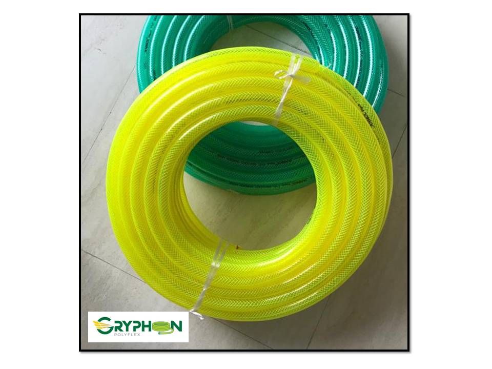 pvc braided pipe